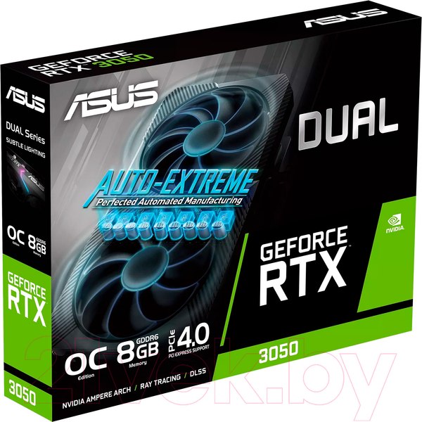 Изображение товара Видеокарта Asus DUAL-RTX3050-O8G-V2