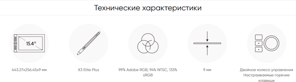Изображение товара Графический планшет XP-Pen Artist Pro 16