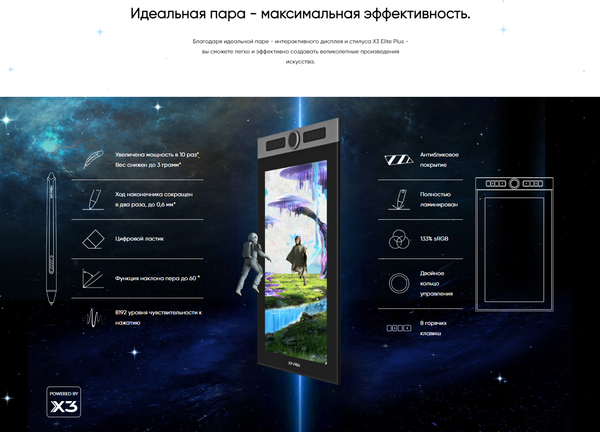 Изображение товара Графический планшет XP-Pen Artist Pro 16