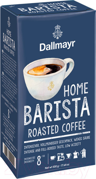Изображение товара Кофе молотый Dallmayr Home Barista Roasted Coffee (500г)