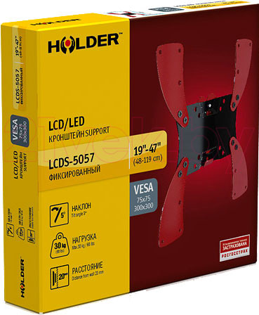 Изображение товара Кронштейн для телевизора Holder LCDS-5057