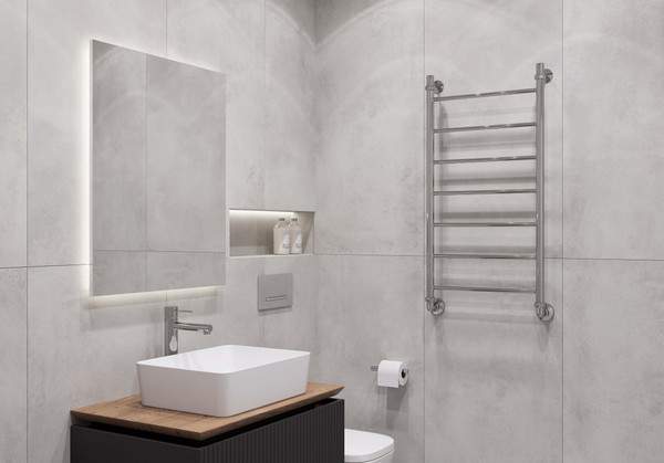 Изображение товара Полотенцесушитель водяной Двин J 80x50 (1")