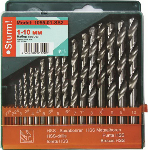 Изображение товара Набор сверл Sturm! 1055-01-SS2