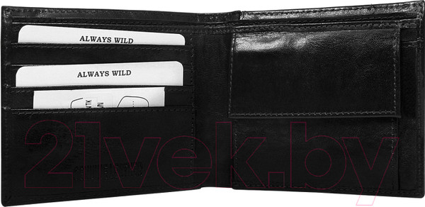 Изображение товара Портмоне Always Wild N2002-VTK (черный)