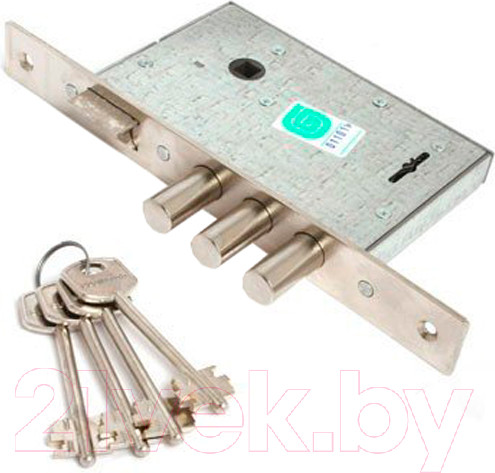 Изображение товара Замок врезной Гардиан 1011-4кл (б/о/н)
