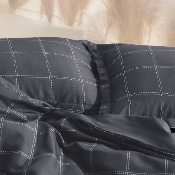 Изображение товара Комплект постельного белья Этель Cage: graphite Дуэт / 10060117 