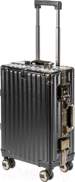 Изображение товара Чемодан на колесах DoubleW E087# (S,черный)