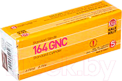 Изображение товара Цилиндровый механизм замка Kale Kilit 164GN-90(35+10+45)-BP-3KEY-STB / 164GN000030