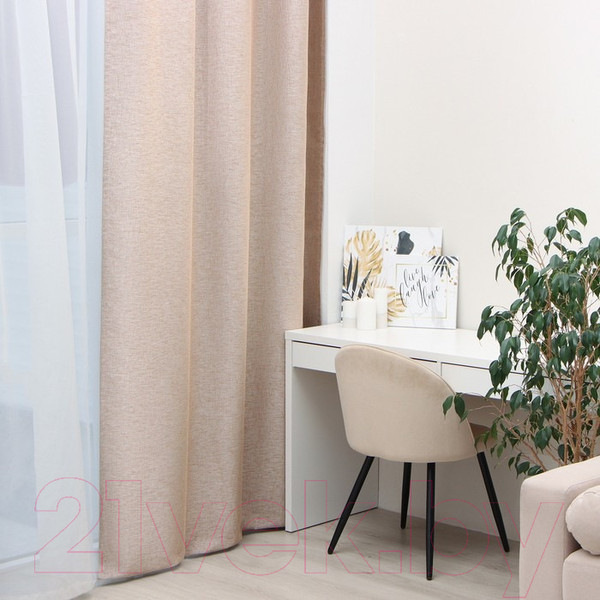 Изображение товара Штора Этель Natural / 10181962 (145x265, бежевый)