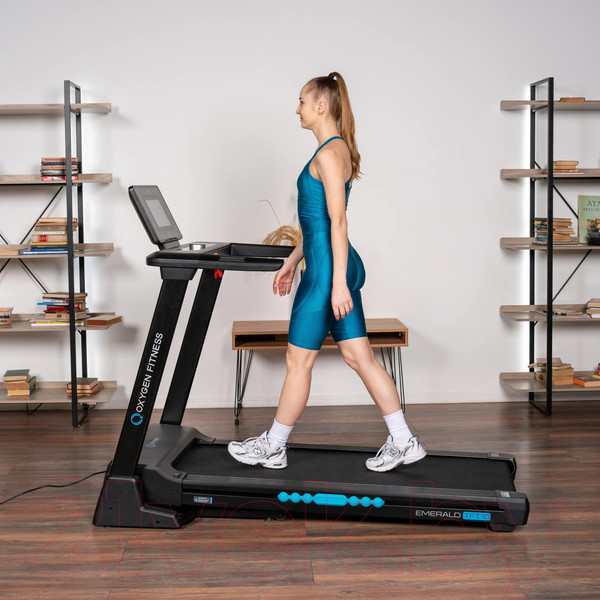 Изображение товара Электрическая беговая дорожка Oxygen Fitness Emerald TFT 10