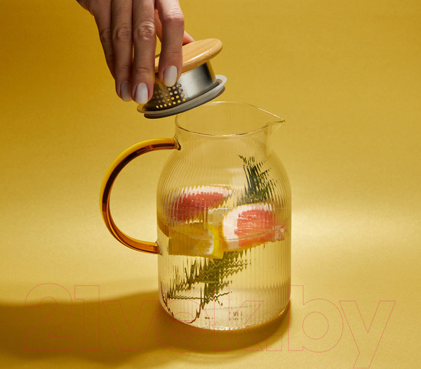 Изображение товара Чайный набор Makkua Ribbed Glassware RT1200 + RC300 (2шт)