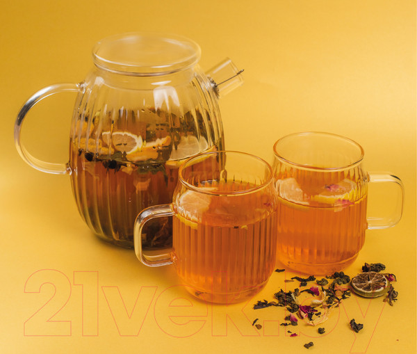 Изображение товара Чайный набор Makkua Teapot Cozyday TC1000 + MC270 (2шт)