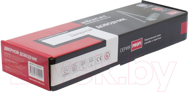 Изображение товара Доводчик с рычагом БУЛАТ Profi ДД 802/3 А-S (серебристый)