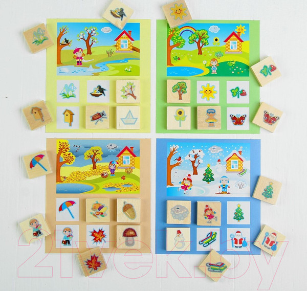 Изображение товара Развивающая игра Десятое королевство Времена года / 2793939