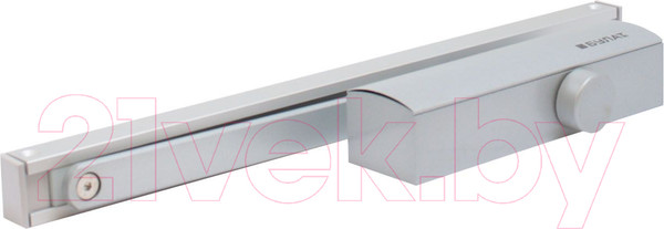 Изображение товара Доводчик с каналом скольжения БУЛАТ Profi ДД 802/3 AH-S (серебристый)