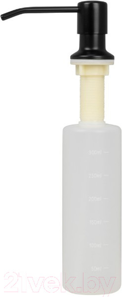 Изображение товара Мойка кухонная Arfeka Eco AR 50x50 + CL AR + DS AR (Black Decor PVD Nano, с дозатором и коландером)