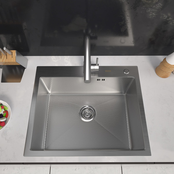 Изображение товара Мойка кухонная Arfeka Eco AR 60x50 (Satin Decor)