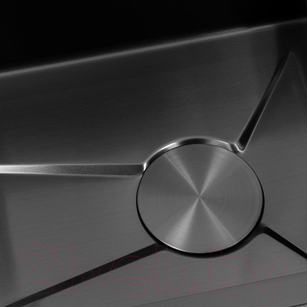 Изображение товара Мойка кухонная со смесителем Arfeka Sensor Eco PVD Nano AR 75x45 (черный)