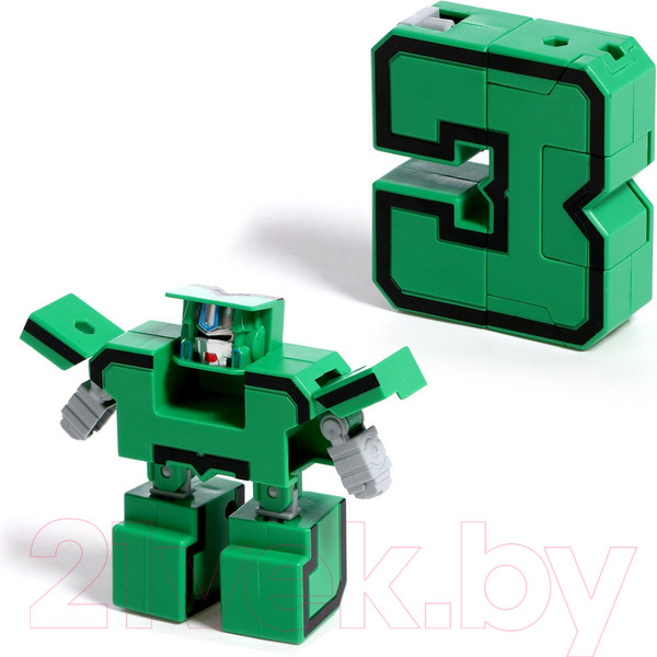 Изображение товара Набор игрушек-трансформеров Автоботы Робо Цифры 788-74 / 9868255