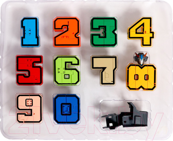 Изображение товара Набор игрушек-трансформеров Автоботы Робо Цифры 788-74 / 9868255