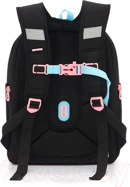 Изображение товара Школьный рюкзак Grizzly RAf-492-3 (черный)