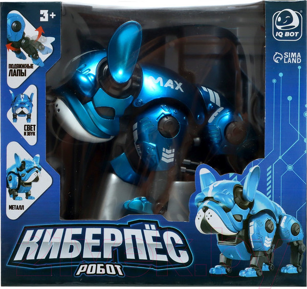 Изображение товара Робот IQ Bot Собака. Макс 0783-363-2 / 9906216 (синий)