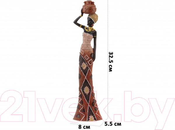 Изображение товара Статуэтка Elan Gallery Африканская девушка / 210168