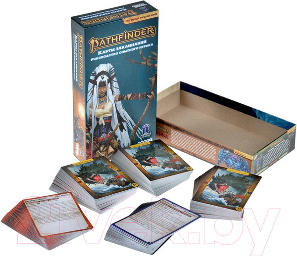 Изображение товара Дополнение к настольной игре Мир Хобби Pathfinder. Карты заклинаний. Руководство / 915711