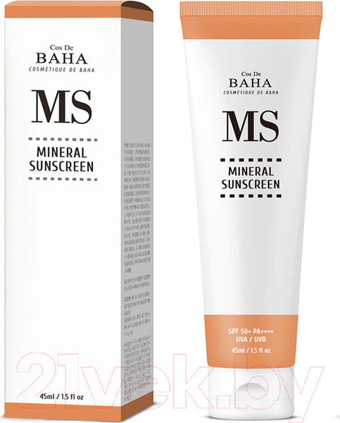 Изображение товара Крем солнцезащитный Cos de Baha Mineral Sunscreen (45мл)