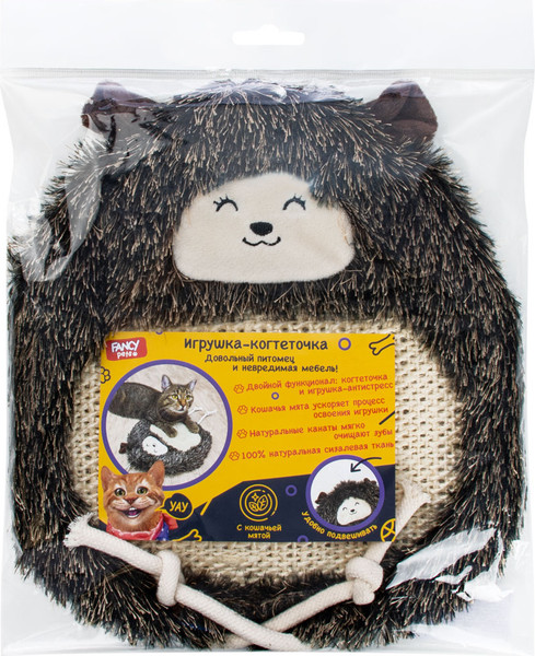 Изображение товара Игрушка-когтеточка Fancy Pets Ежик / FPS33