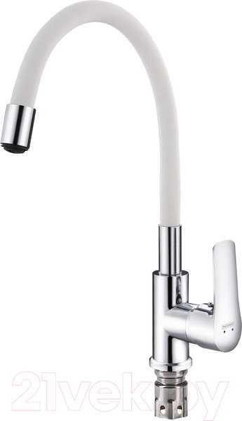 Изображение товара Смеситель Ekko EM70112-8 (белый/хром)