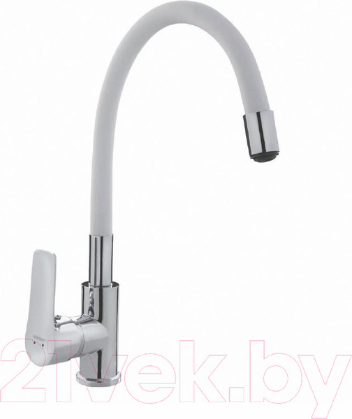 Изображение товара Смеситель Ekko EM70112-8 (белый/хром)
