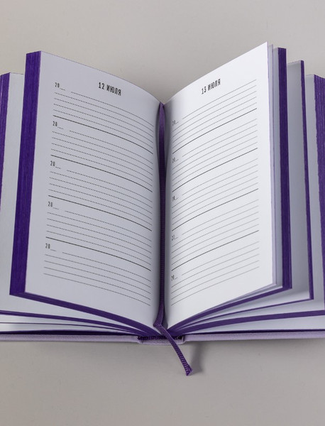 Изображение товара Дневничок Альпина Дневник впечатлений на 5 лет: 5 строчек в день твердая обложка (лаванда)