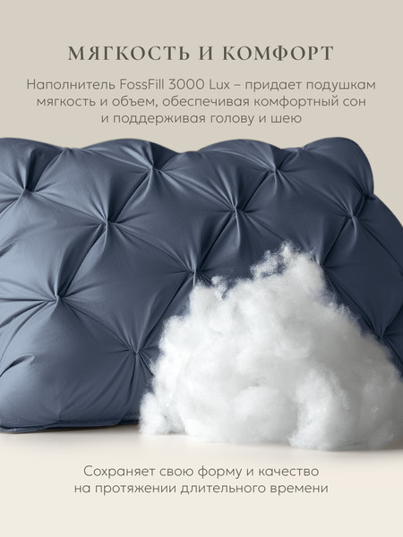 Изображение товара Подушка для сна Espera DeLux 3D Captain`s Blue / ЕС-8484 (46x65)