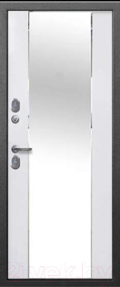 Изображение товара Входная дверь ТайгА Зеркало 7см (96x205, левая)