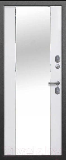 Изображение товара Входная дверь ТайгА Зеркало 7см (86x205, правая)