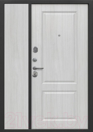 Изображение товара Входная дверь ТайгА Белый клен 7см (120x205, левая)