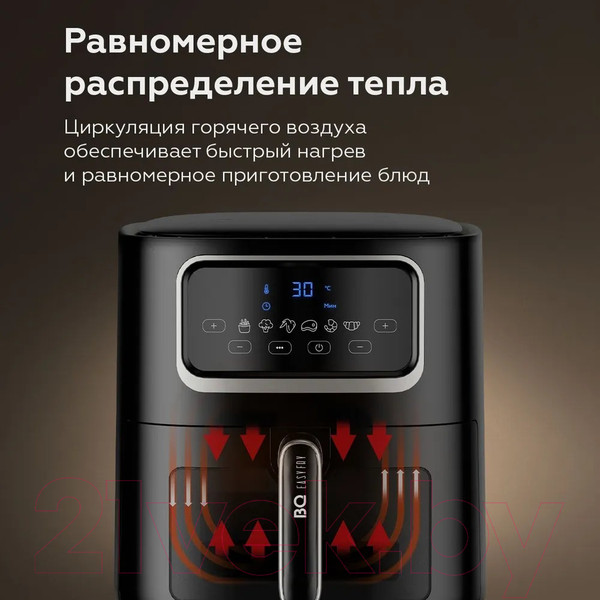 Изображение товара Аэрогриль BQ GR2003 (черный)