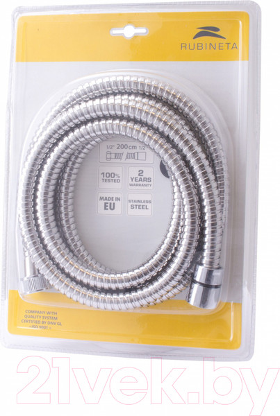 Изображение товара Душевой шланг Rubineta Imp/Konus / 600026P