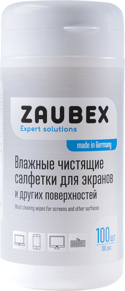 Изображение товара Салфетка для ухода за техникой Zaubex TFT LCD Plasma / 306408000 (100шт)
