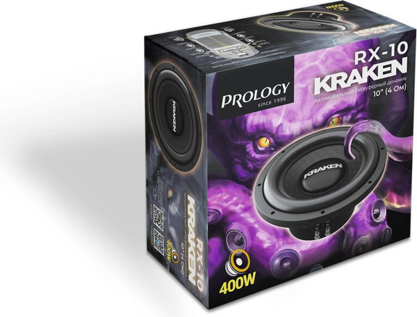 Изображение товара Корпусной пассивный сабвуфер Prology RX-10 Kraken