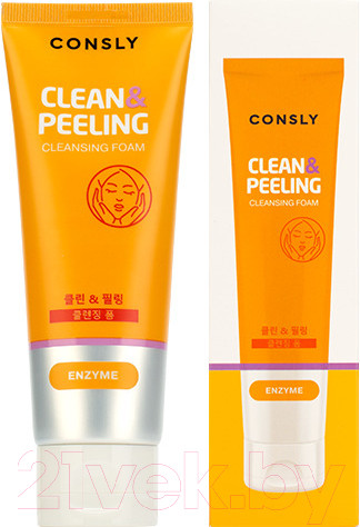 Изображение товара Пенка для умывания Consly Enzyme Cleansing Foam Clean&Peeling Обновляющая с папаином (120мл)