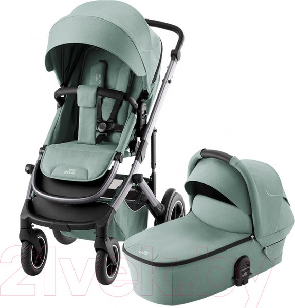 Изображение товара Детская универсальная коляска Britax Romer Smile 5Z 2 в 1 / SM37975 (Jade Green)