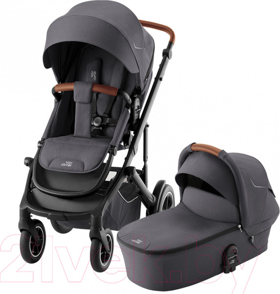 Изображение товара Детская универсальная коляска Britax Romer Smile 5Z 2 в 1 / SM35122 (Midnight Grey)
