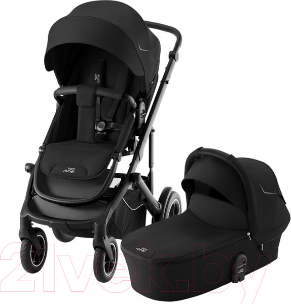 Изображение товара Детская универсальная коляска Britax Romer Smile 5Z 2 в 1 / SM37982 (Space Black)