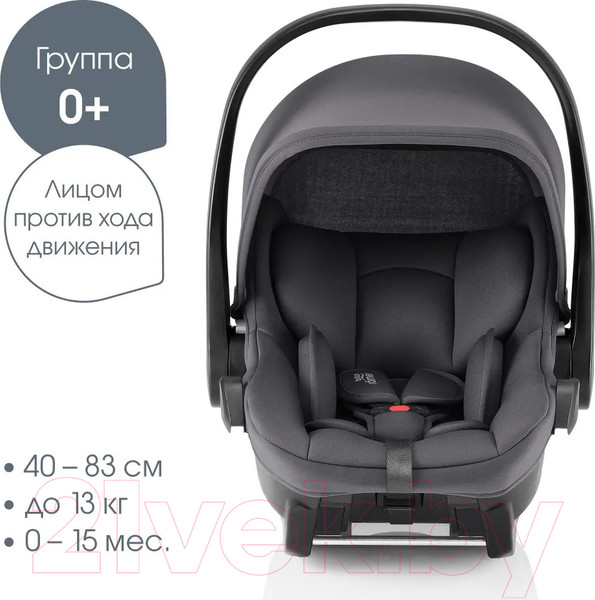 Изображение товара Автокресло Britax Romer Baby-Safe Core (midnight grey)