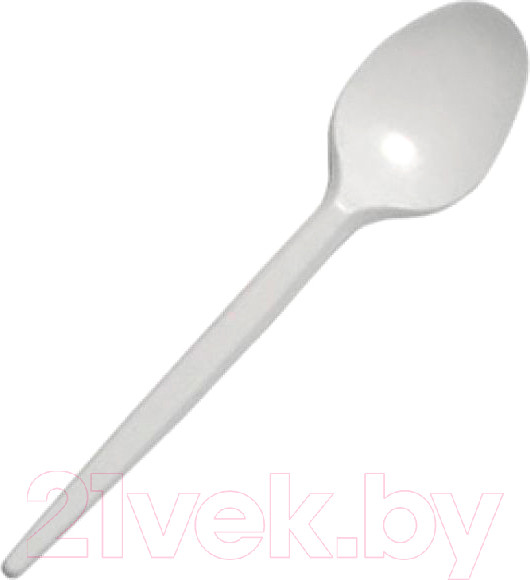 Изображение товара Набор одноразовых ложек Паксервис Компакт 165мм / 284510 (300шт, белый)