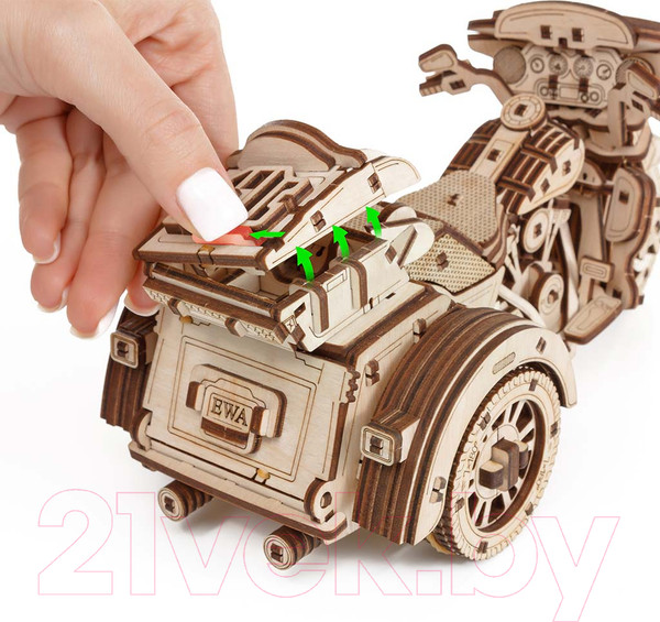 Изображение товара Мотоцикл игрушечный EWA Трайк