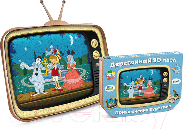 Изображение товара Пазл EWA Союзмультфильм. Приключения Буратино