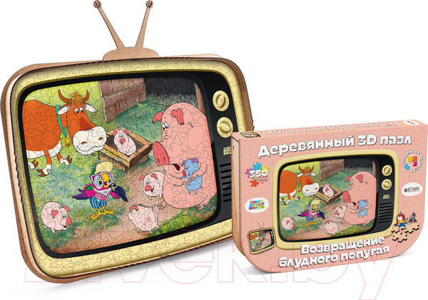 Изображение товара Пазл EWA Союзмультфильм. Возвращение блудного попугая